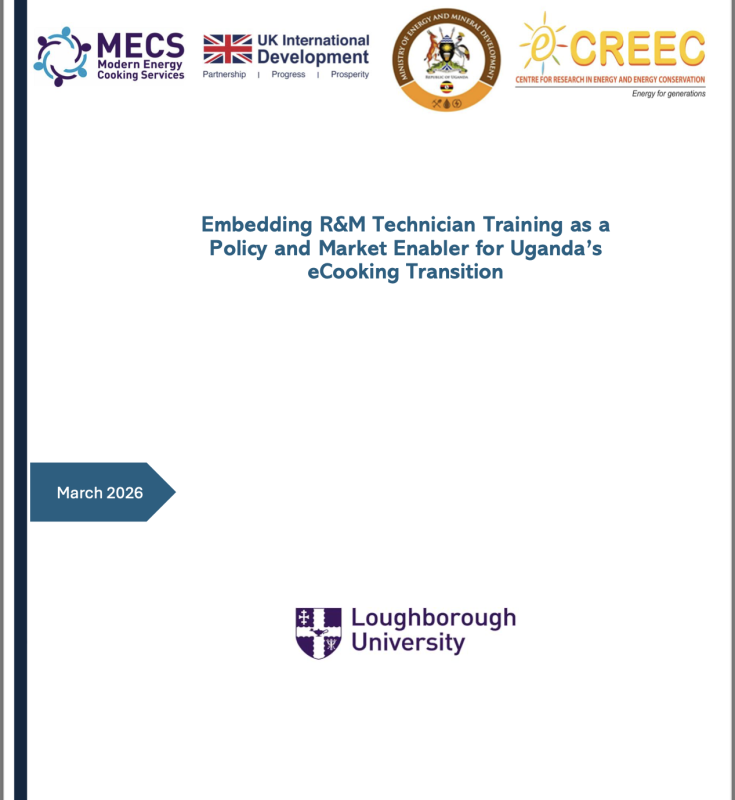 Strengthening Uganda’s eCooking Transition Through Repair & Maintenance Training