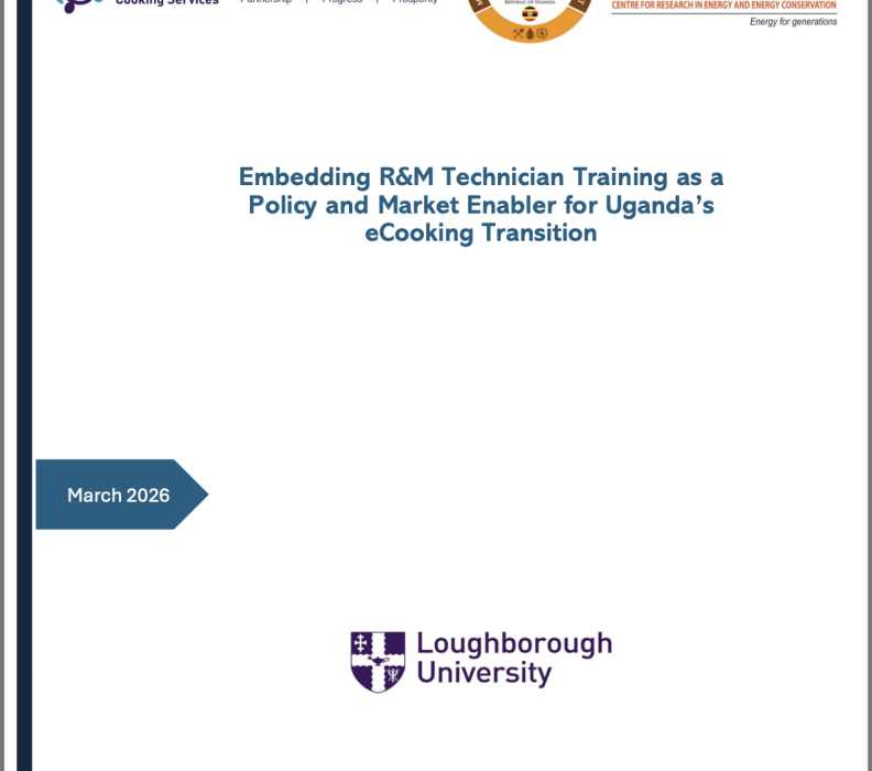 Strengthening Uganda’s eCooking Transition Through Repair & Maintenance Training